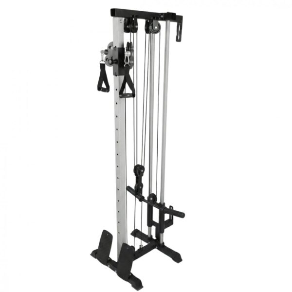 Väggfäst kabelmaskin | Justerbar styrketräningsmaskin med 17 lägen | Trekkrunner