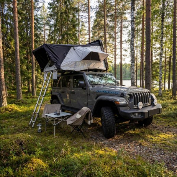 Taktält hard shell 205×210 cm | Camping för bil & SUV | Tajga XL
