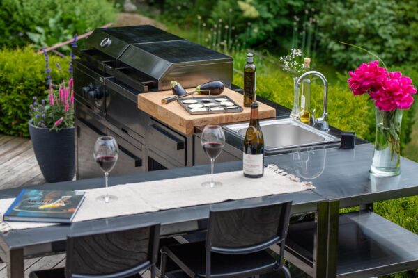 Nordic Line - Fristående utekök - Saltum (Svart)