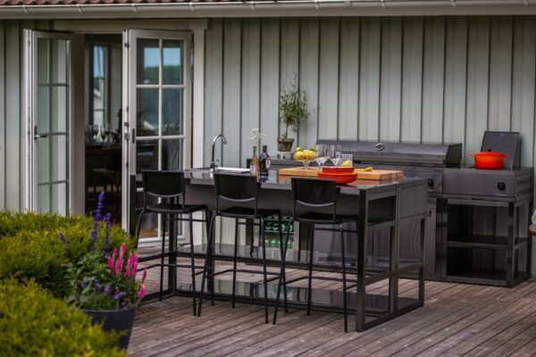 Nordic Line - Fristående utekök - Aarhus (Svart)