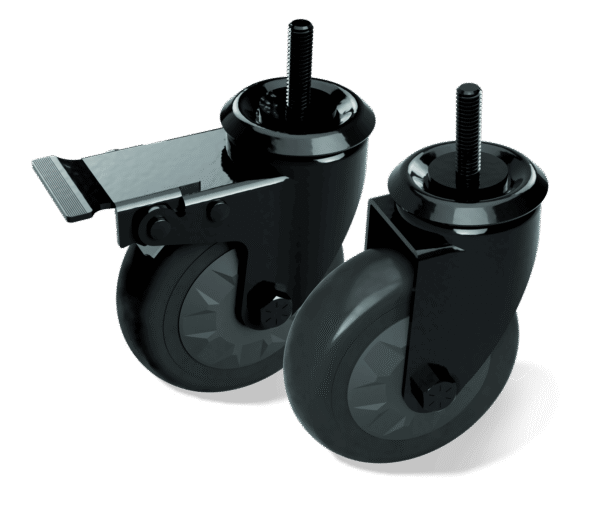 Caster Kit - Hjul till ramkonstruktion (2 st.)