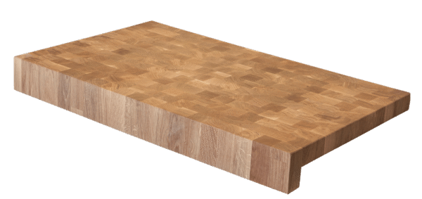 Skärbräda Ek - Ändträ (80 x 45 cm)