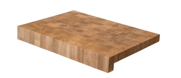 Skärbräda Ek - Ändträ (60 x 45 cm)
