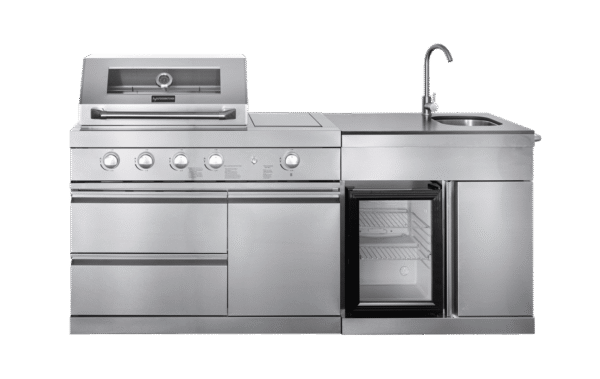 Pure - Fristående utekök - Compact (Rostfri)