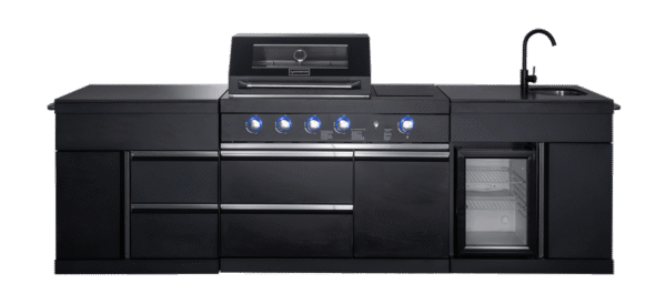 Pure - Fristående utekök - Plus (Svart)