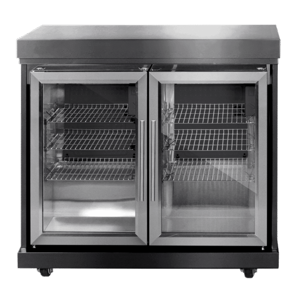 Black Collection - Modul kylskåp med dubbeldörrar