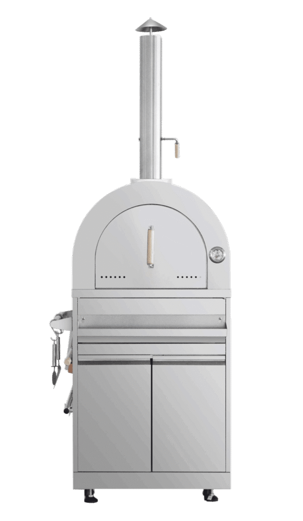 (Outlet) - Inox Range - Modul med pizzaugn