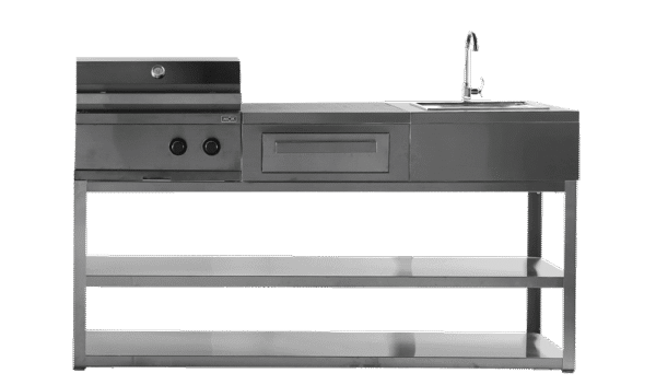 Nordic Line - Fristående utekök - Reykjavik (Svart)