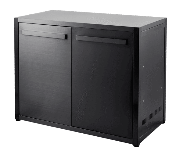 Myoutdoorkitchen - Nordic Line - Arbetsbänk med dörr 120 cm (Svart)