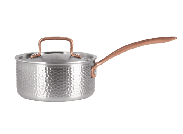 Kastrull med lock 16 cm / 1,6 liter - Rostfri