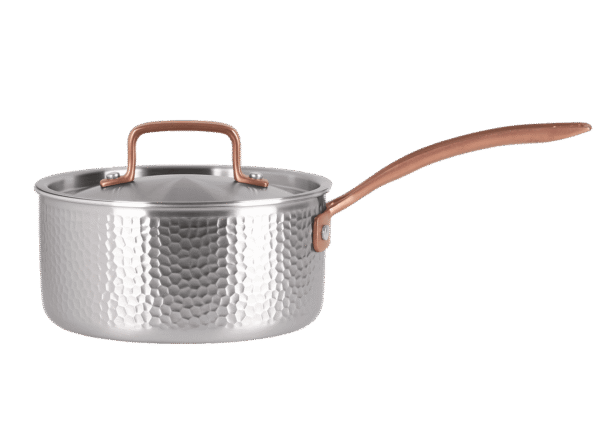 Kastrull med lock 18 cm / 2,3 liter - Rostfri