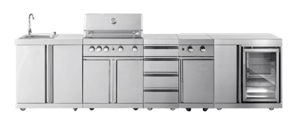 Stainless Collection - Fristående utekök - Michigan (Rostfri)