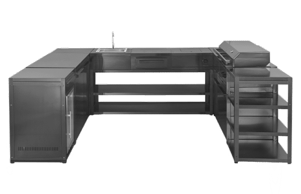 Myoutdoorkitchen - Nordic Line - Fristående utekök - Oslo (Svart)