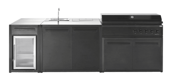 Myoutdoorkitchen - Nordic Line - Fristående utekök - Copenhagen (Svart)