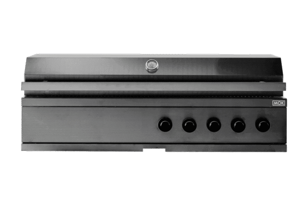 Nordic Line - Integrerbar gasolgrill (5 brännare) - Svart