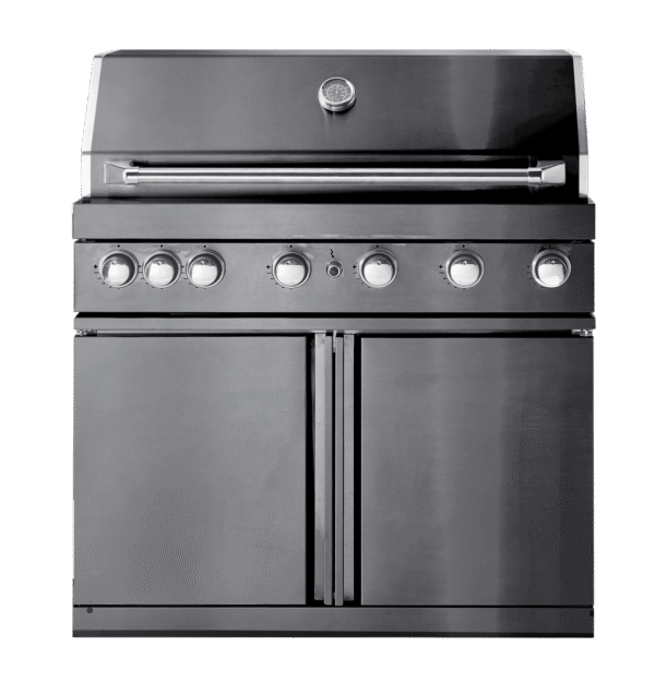 Black Collection - Fristående Gasolgrill med 6 brännare och infravärme