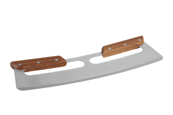 Pizzaskärare i Mezzaluna-stil - 35 cm