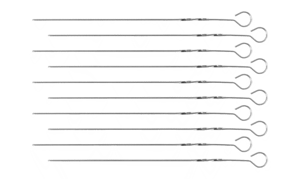 Platta grillspett "Paddle Skewers" - 10 st. med fodral