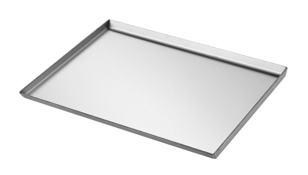 Teppanyaki stekplatta i rostfritt stål - 35 x 45 cm