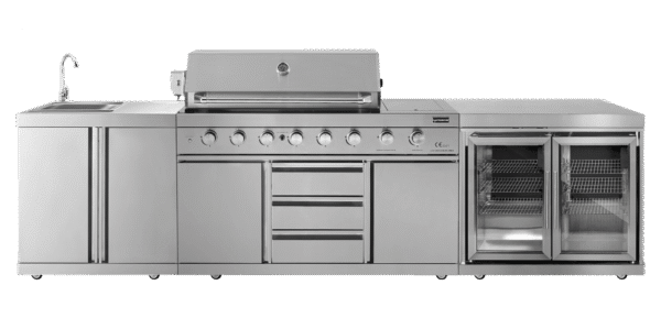 Stainless Collection - Fristående utekök - Miami (Rostfri)