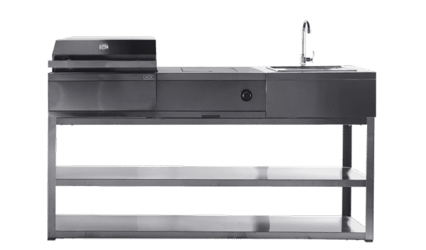 Nordic Line - Fristående utekök - Visby (Svart)