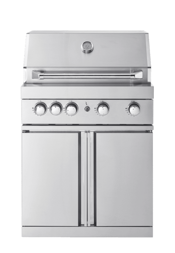 Stainless Collection - Fristående Gasolgrill med 4 effektiva brännare och infravärme