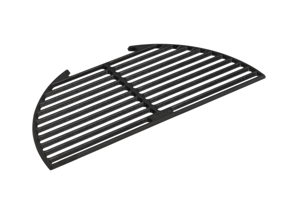 Half Cast Iron Grid - Halvmåneformat gjutjärnsgaller till kamado grill - XLarge