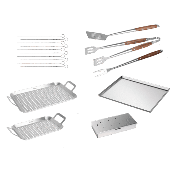 Tillbehörspaket för fristående gasolgrillar med 4 och 6 brännare