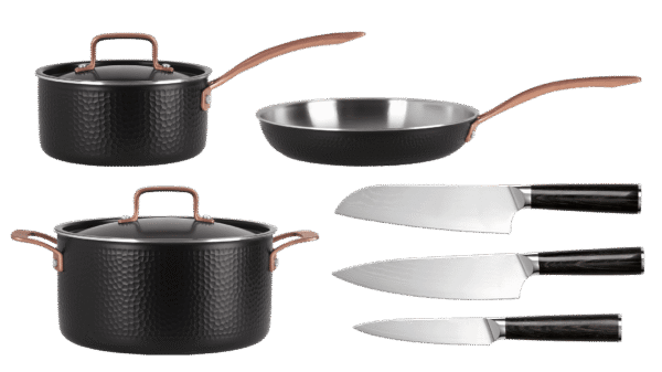 Grytset 6 delar - The Creator Svart