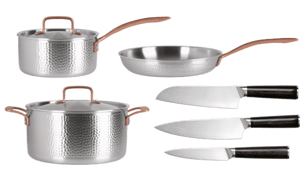 Grytset 6 delar - The Creator Rostfri