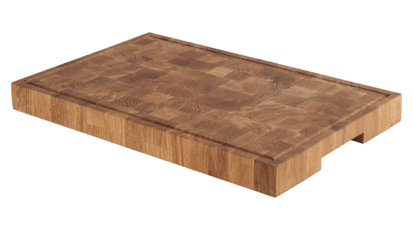 Slaktarblock ek - Ändträ (55,5 x 36,5 cm)