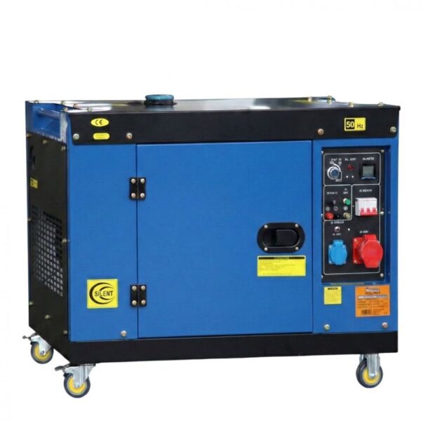 Dieselgenerator 6 kW | 498 cc | 3-fas | Elstart | 17 L tank | Voltaris