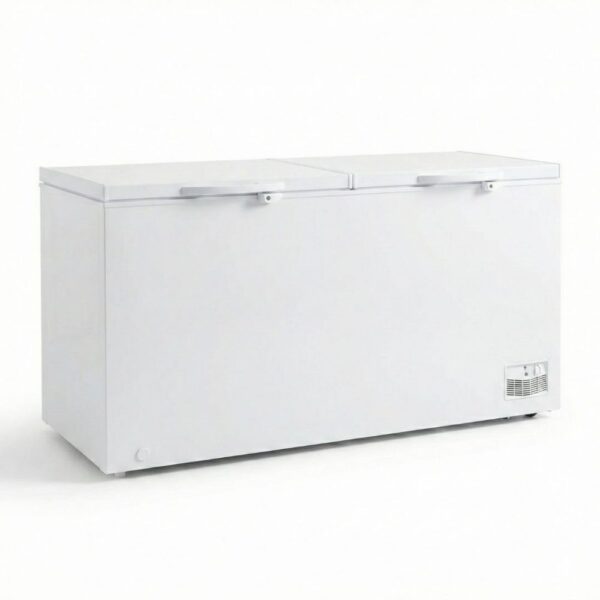 Stor frysbox | 658 L | Låsbar | Vit